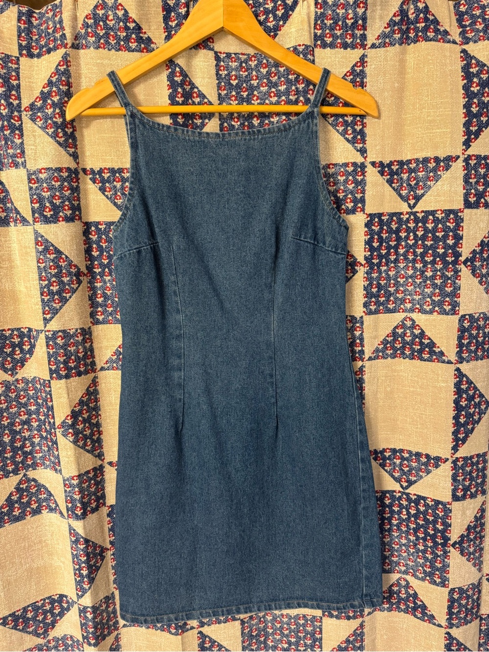 Vintage Denim Mini Dress